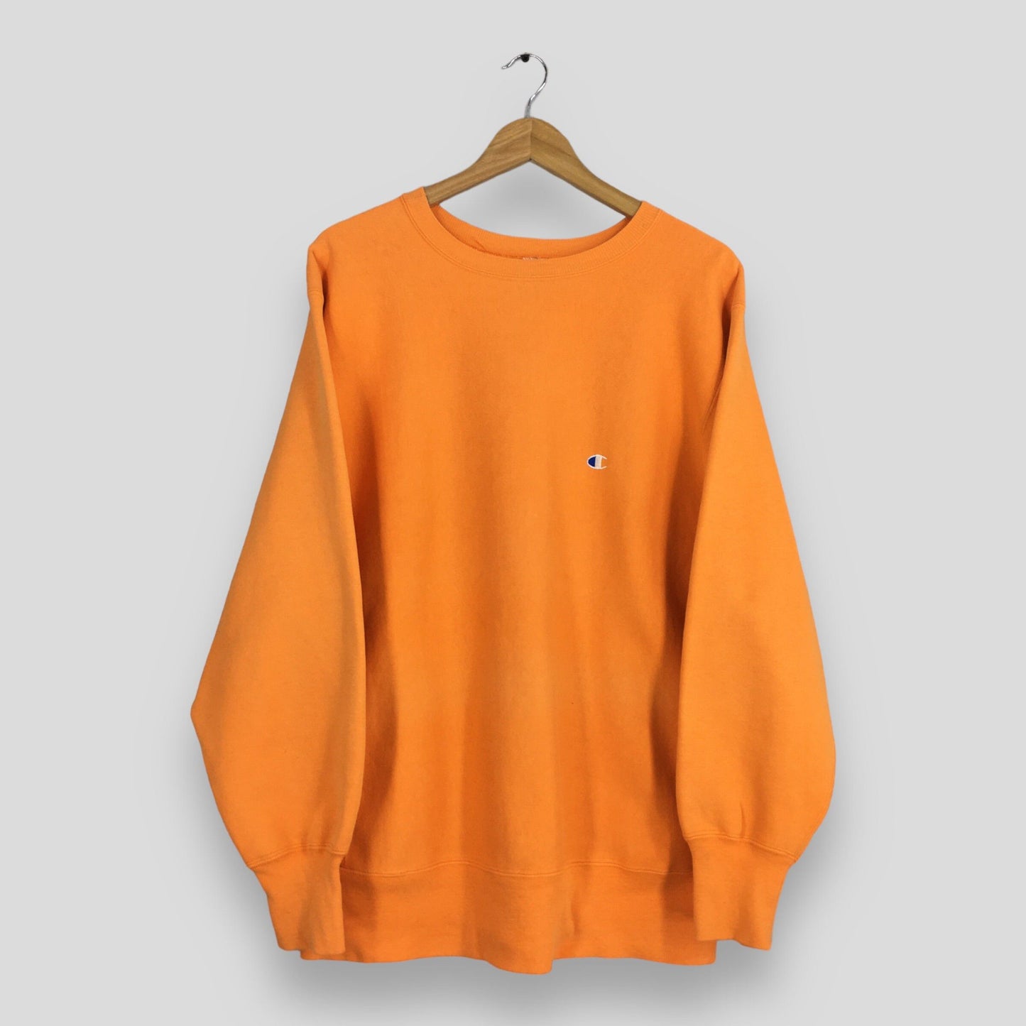 Champion Reverse Weave Orange Sweatshirt XL