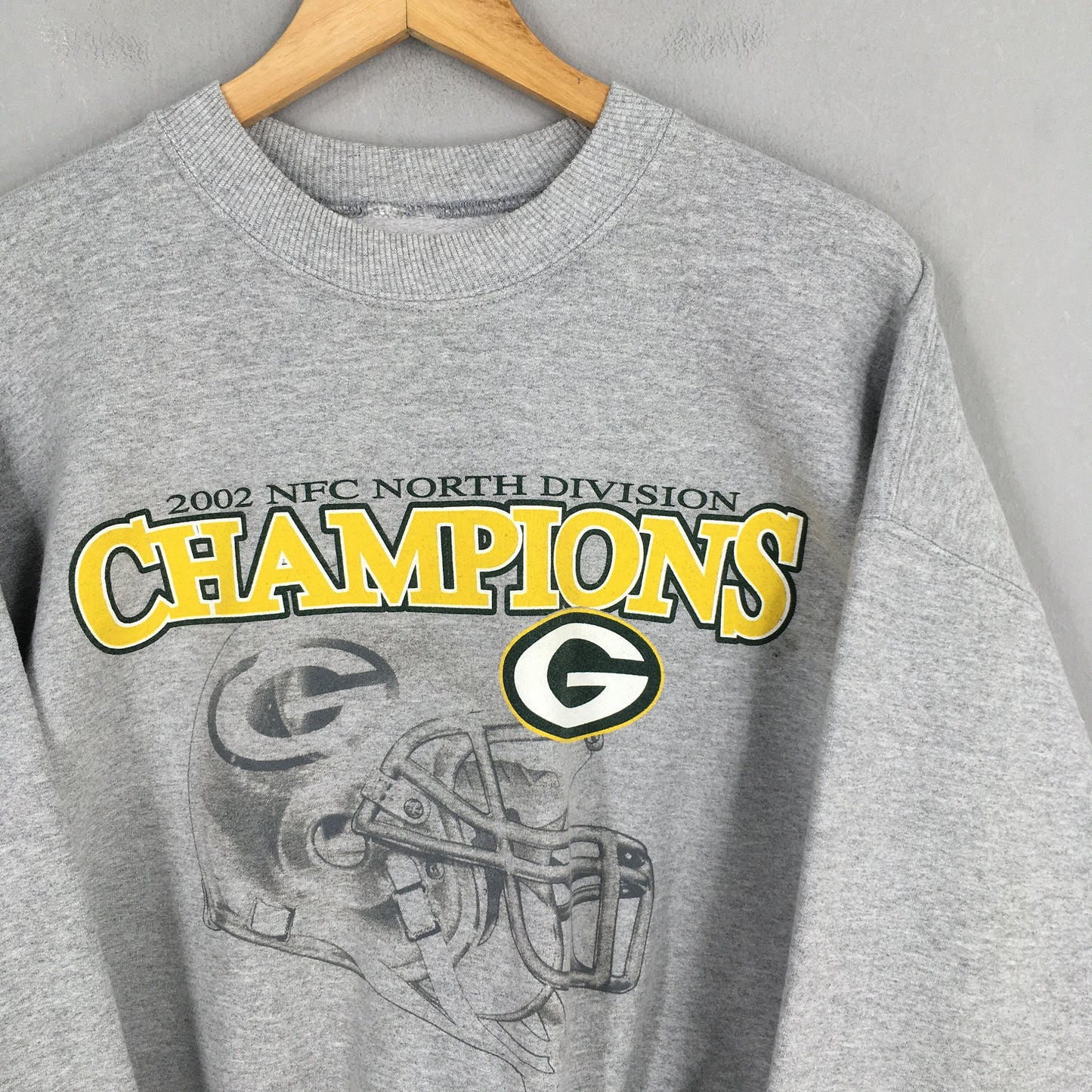 Green Bay Packers NFL Gray Sweatshirt 2XLarge