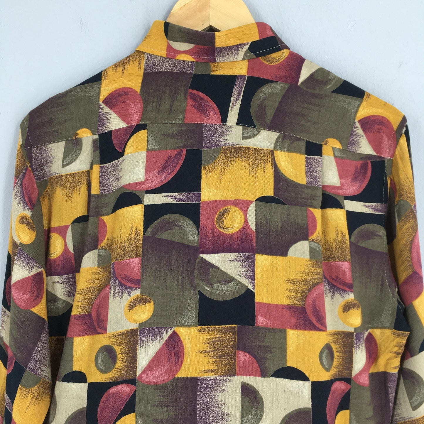 Guy Laroche Paris Funky Abstract Shirt Large