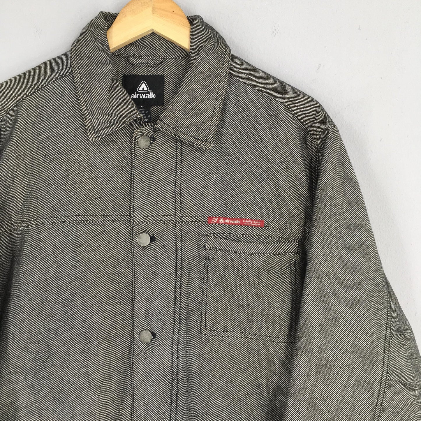 Airwalk Denim Chore Workers Jacket Labour Medium