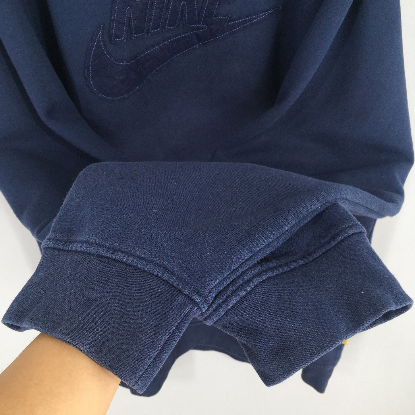 Nike Swoosh Blue Boxy Sweatshirt XXLarge