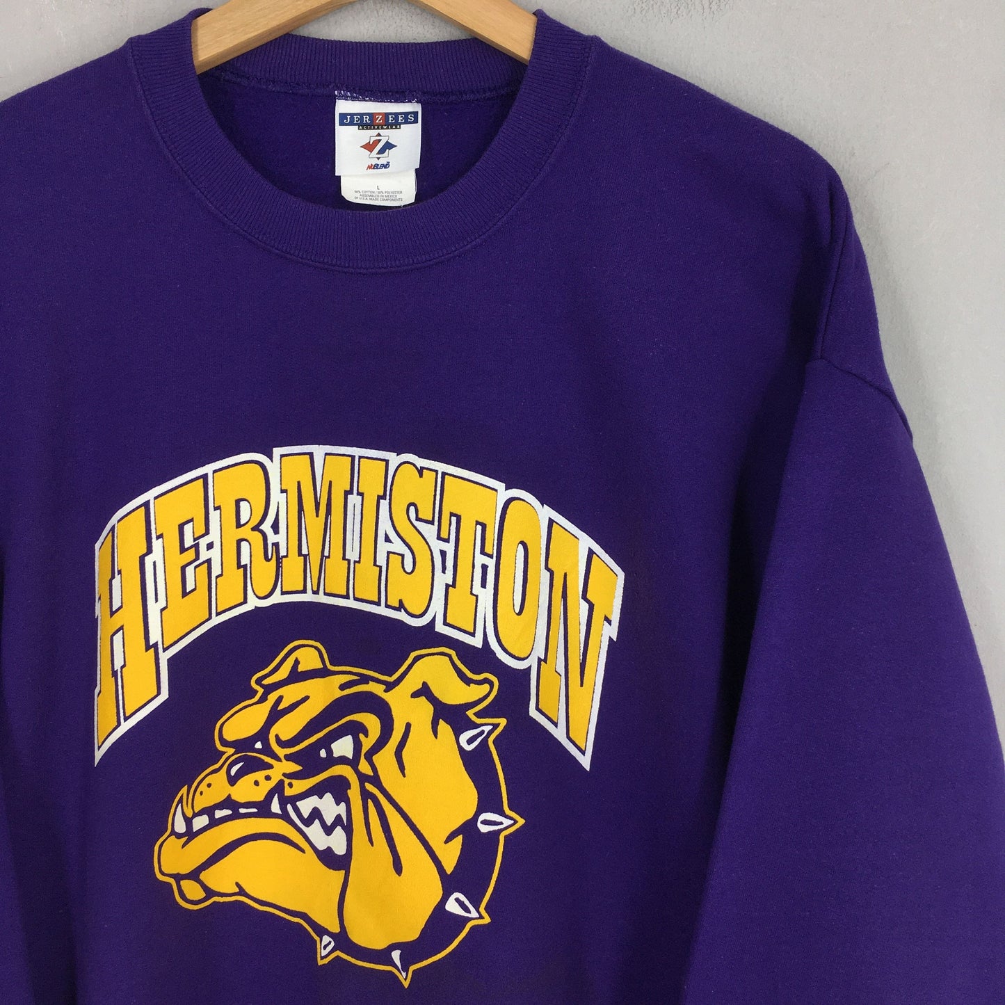 Hermiston High School Purple Sweatshirt Large