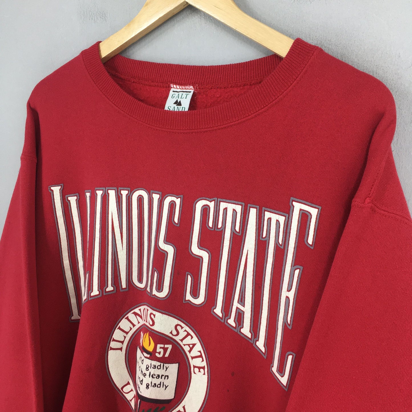 Illinois State University Red Sweatshirt Large