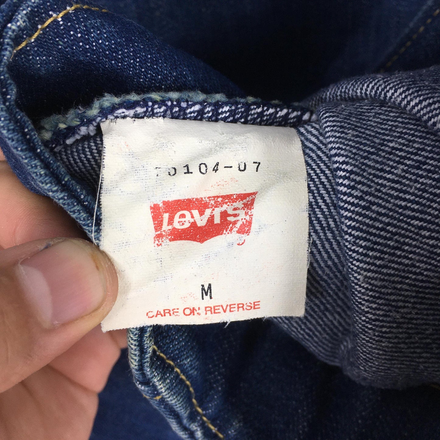 Levi's Engineered Jeans Blue Denim Jacket Medium