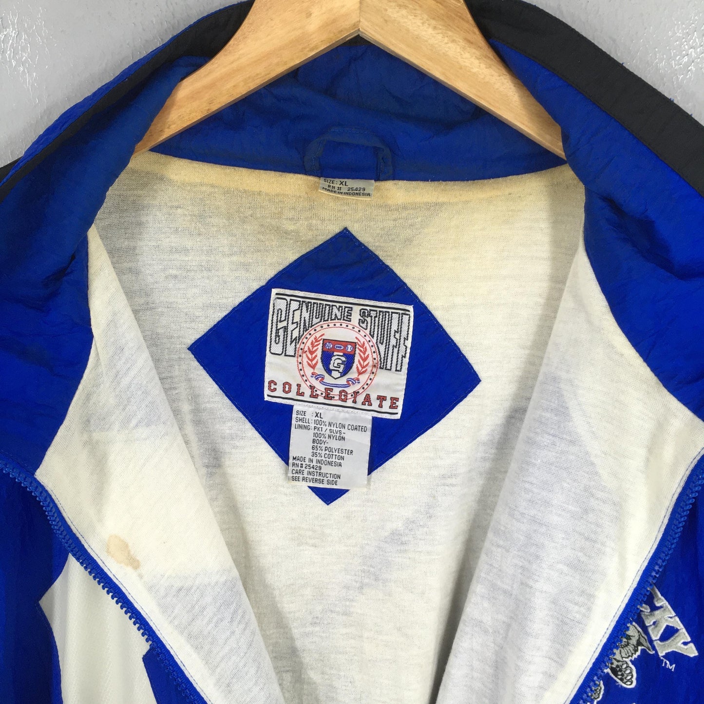 Kentucky Wildcats Windbreaker Jacket 2XLarge