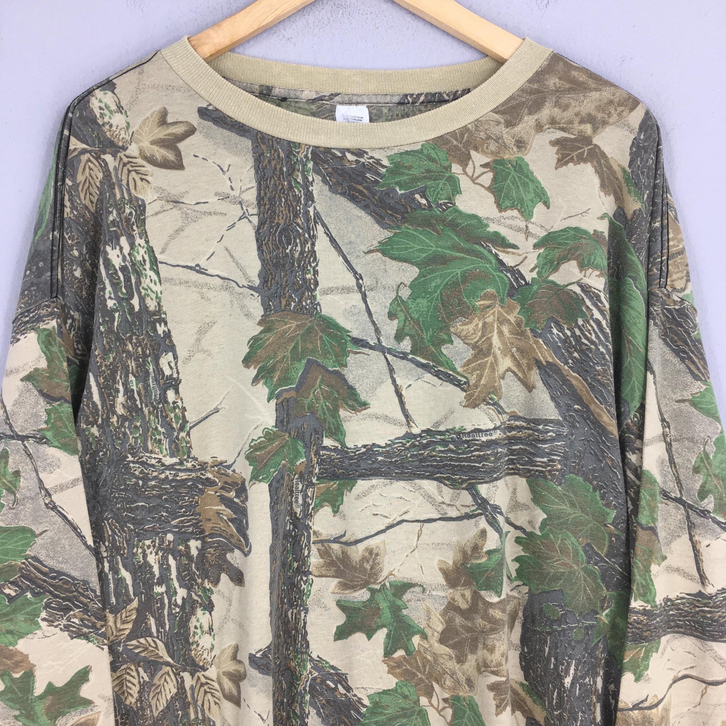 90's Real Tree Camo Longsleeve T shirt 2XLarge