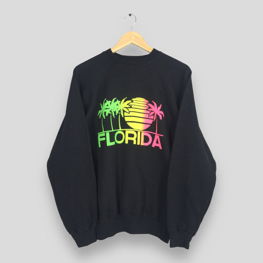 Florida Palm Beach Rainbow Logo Sweatshirt Large