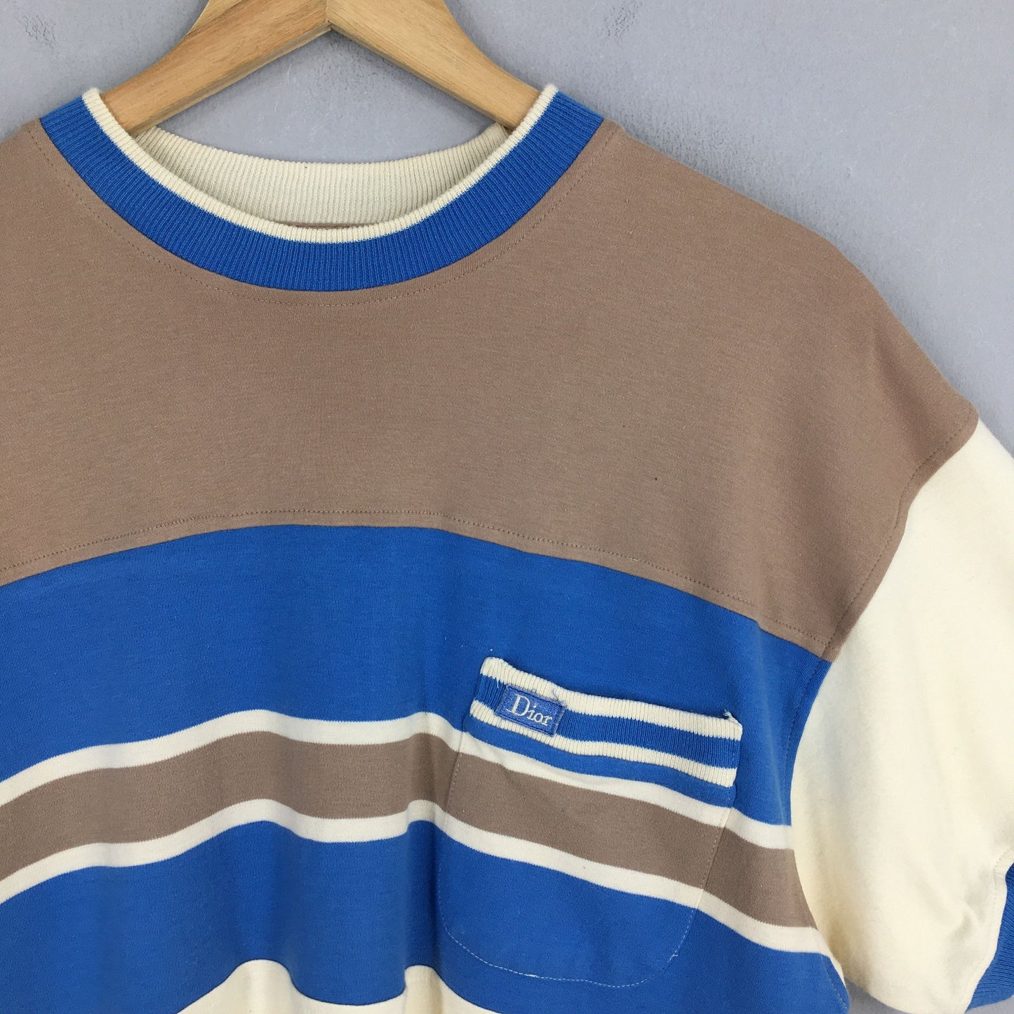 Christian Dior Monsieur Striped Sweatshirt Small