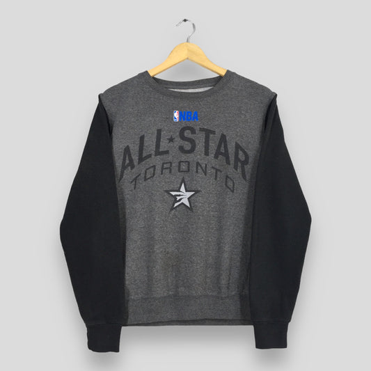 Toronto NBA Gray Sweatshirt Medium