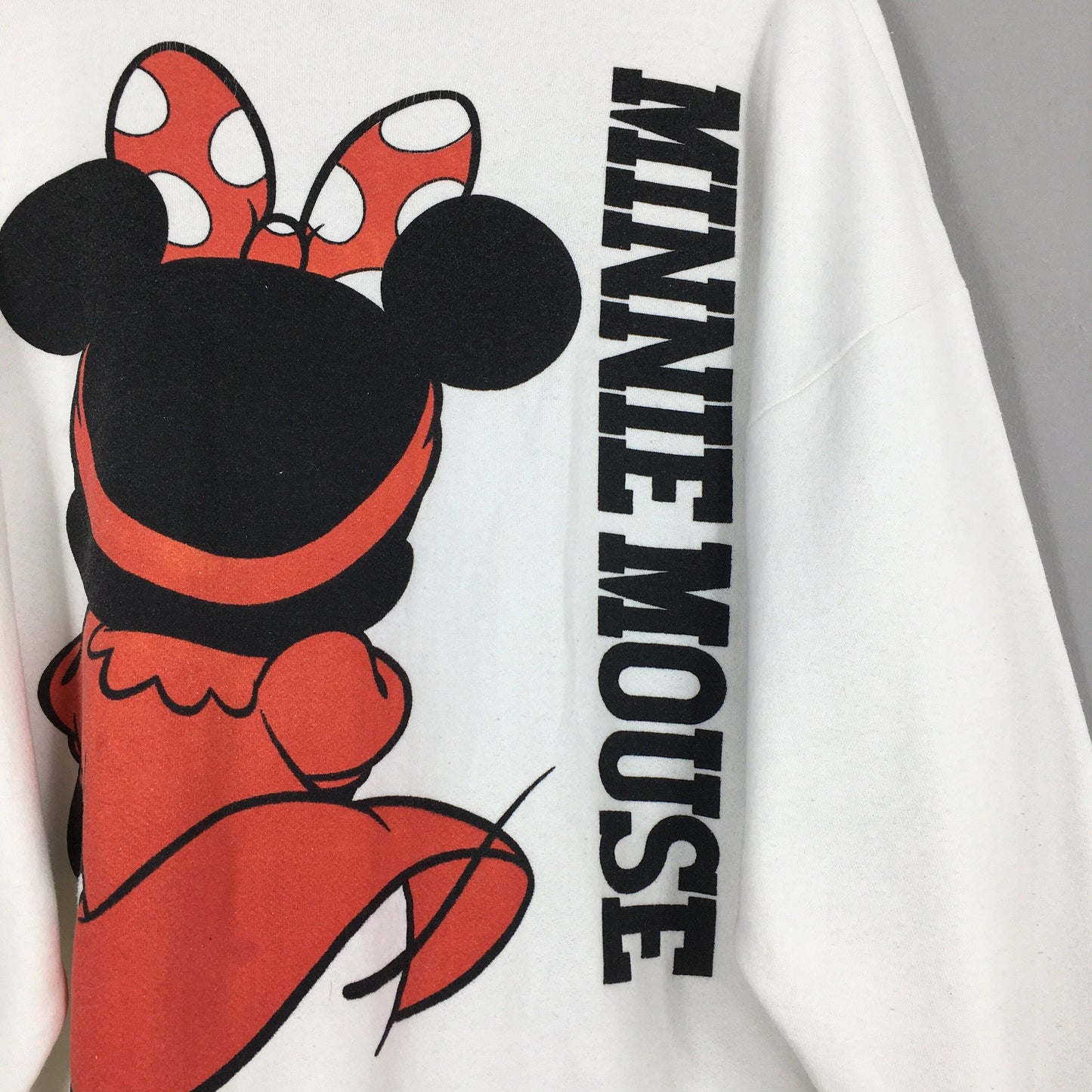 Minnie Mouse White Sweatshirt 2XLarge