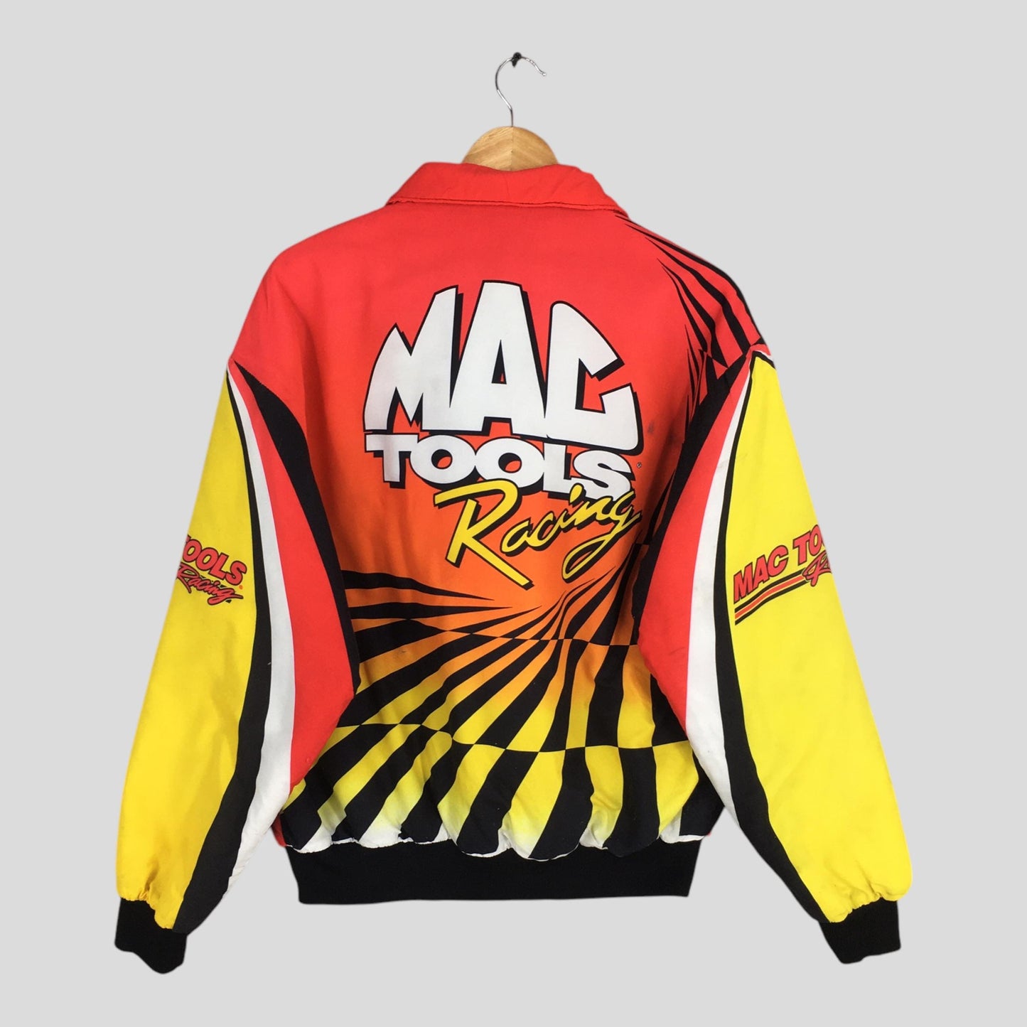 Swingster Mac Tools Nascar Racing Team Multicolor Jacket Medium