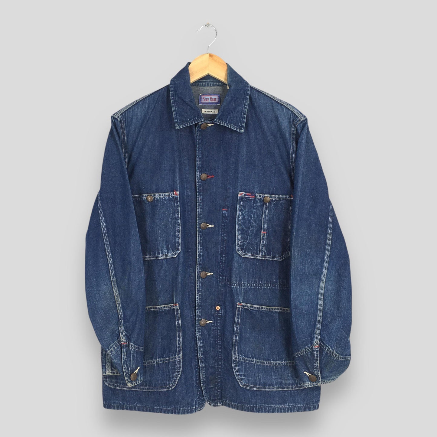 Blue Blue Japan Chore Denim Workers Jacket Medium