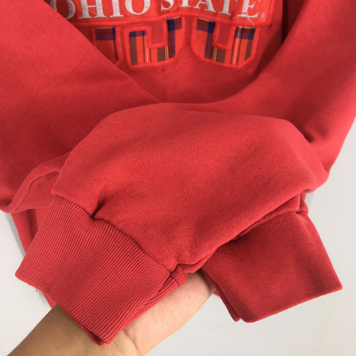 Ohio State University OSU Red Sweater Large