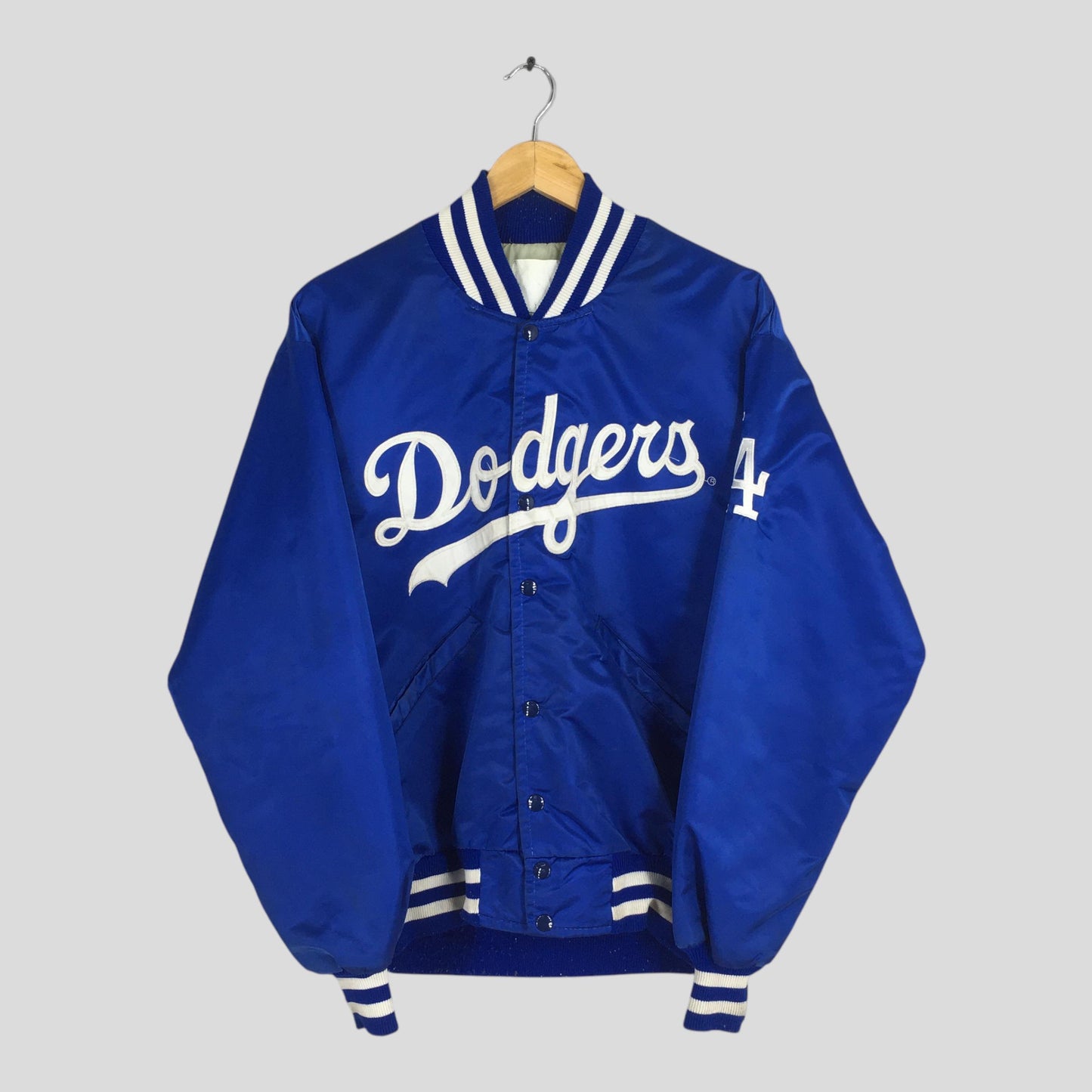 LA Dodgers MLB Stadium Varsity Satin Jacket Medium