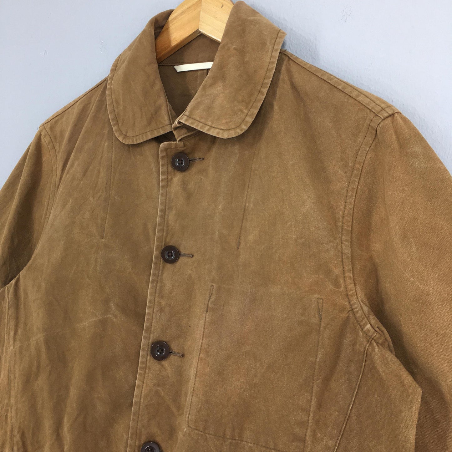 Brown Denim Workers Jacket Medium