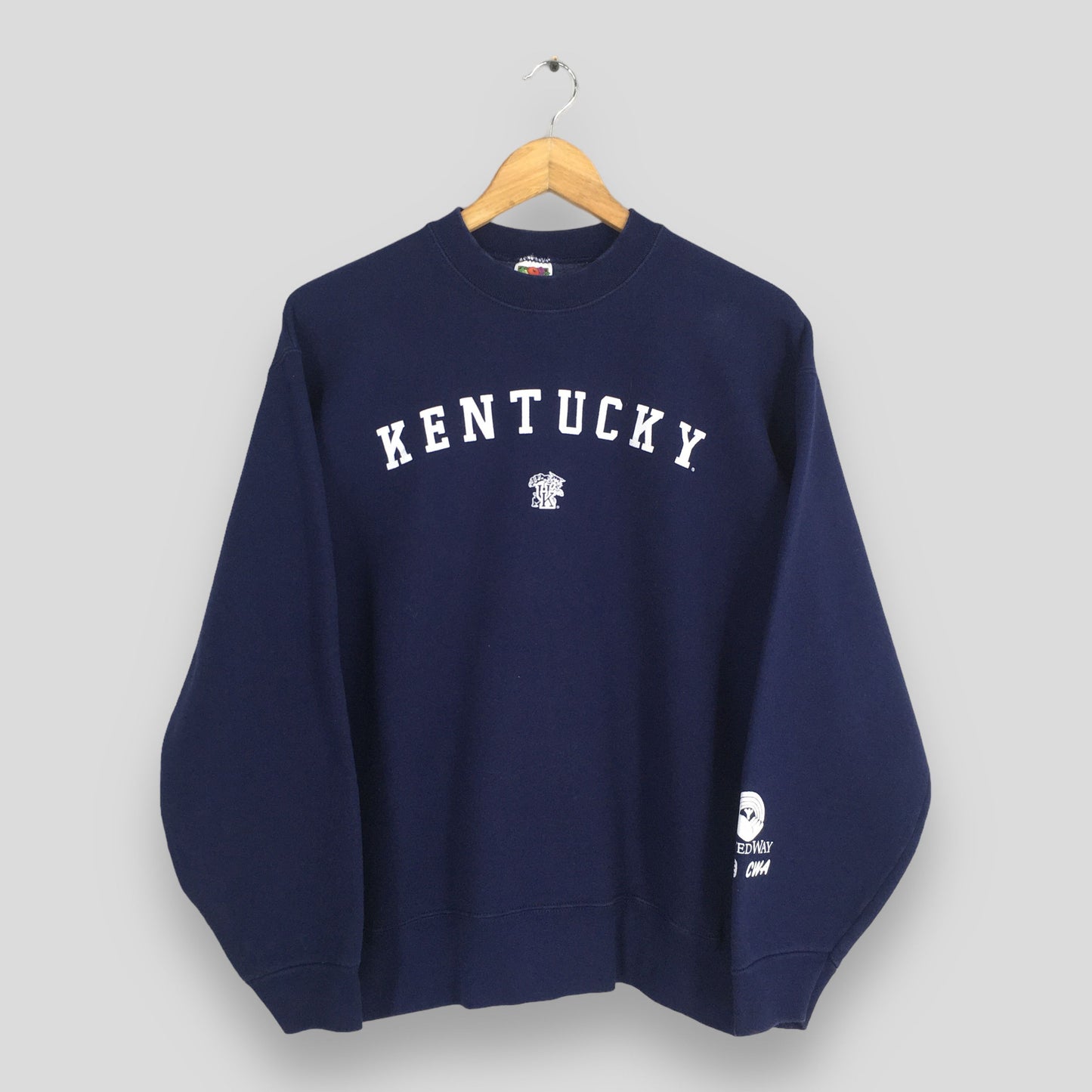 Kentucky Wildcats Ncaa Blue Sweatshirt Large