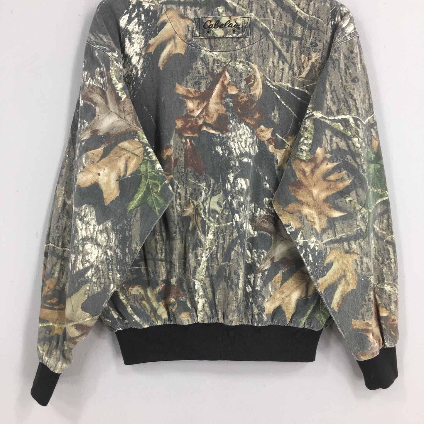 Cabela's Mossy Oak Tree Camo Zipper Jacket Medium