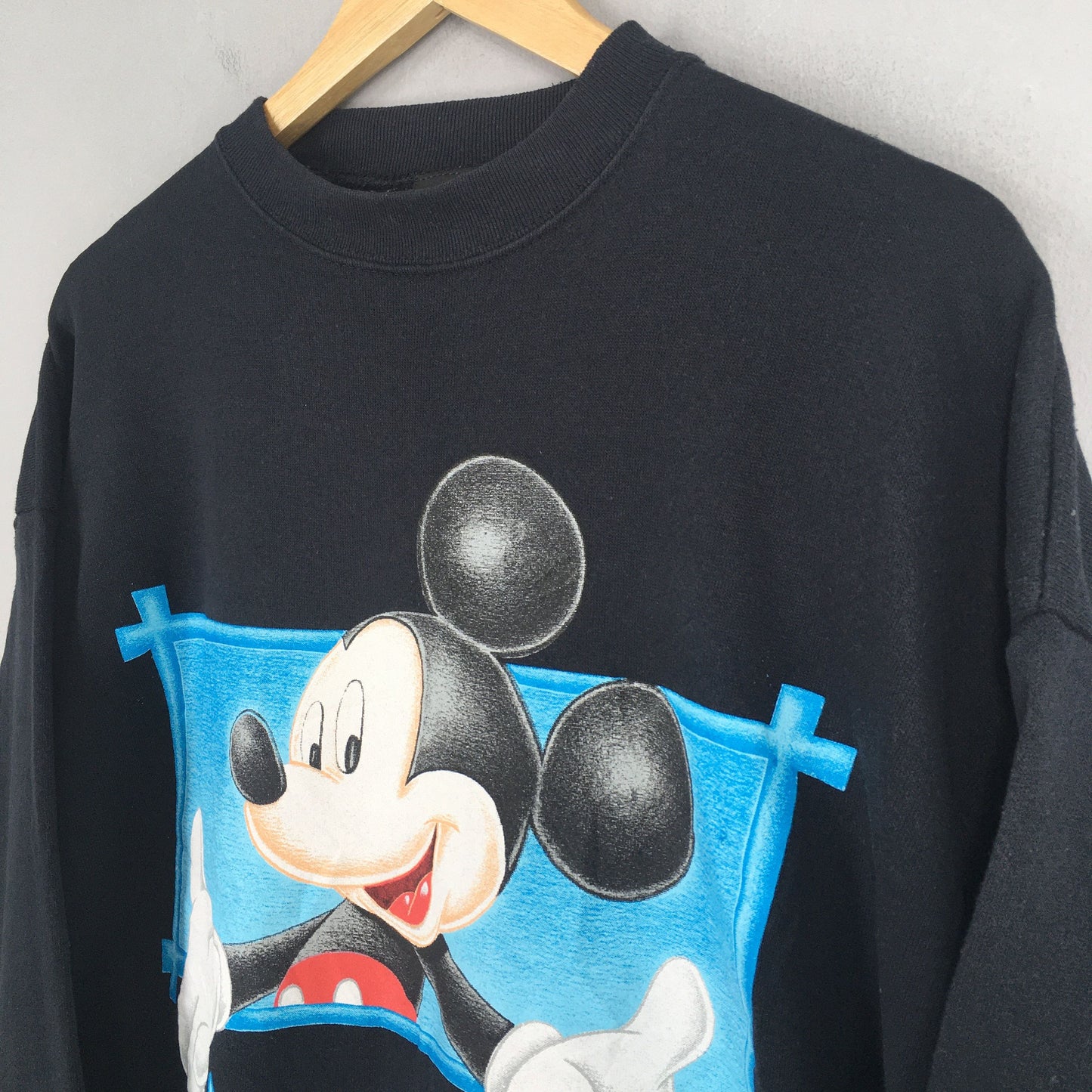 Mickey Mouse Black Sweatshirt XLarge