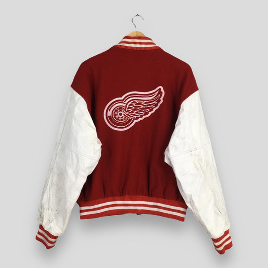 Detroit Red Wings NHL Varsity Jacket Large