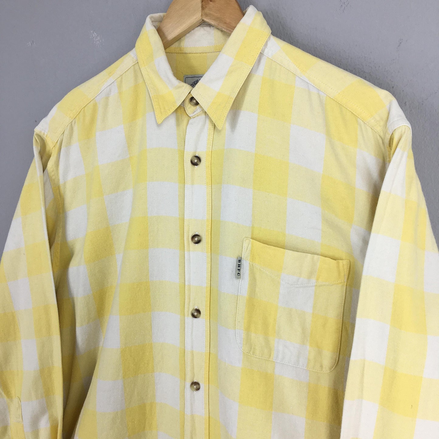 Beverly Hills Polo Club Checkered Shirt Medium