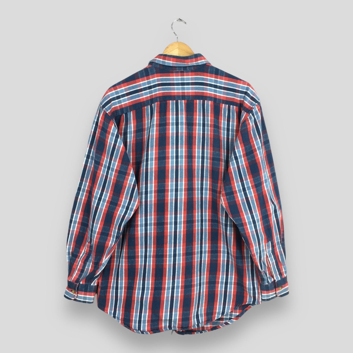 Wrangler Checkered Multicolor Shirt Large