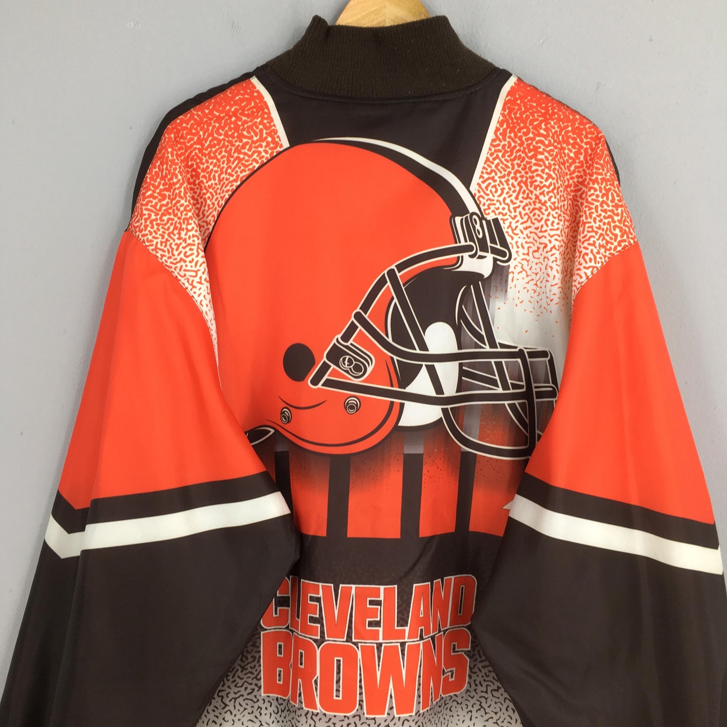 Cleveland Browns Rugby NFL Bomber Jacket 4XLarge