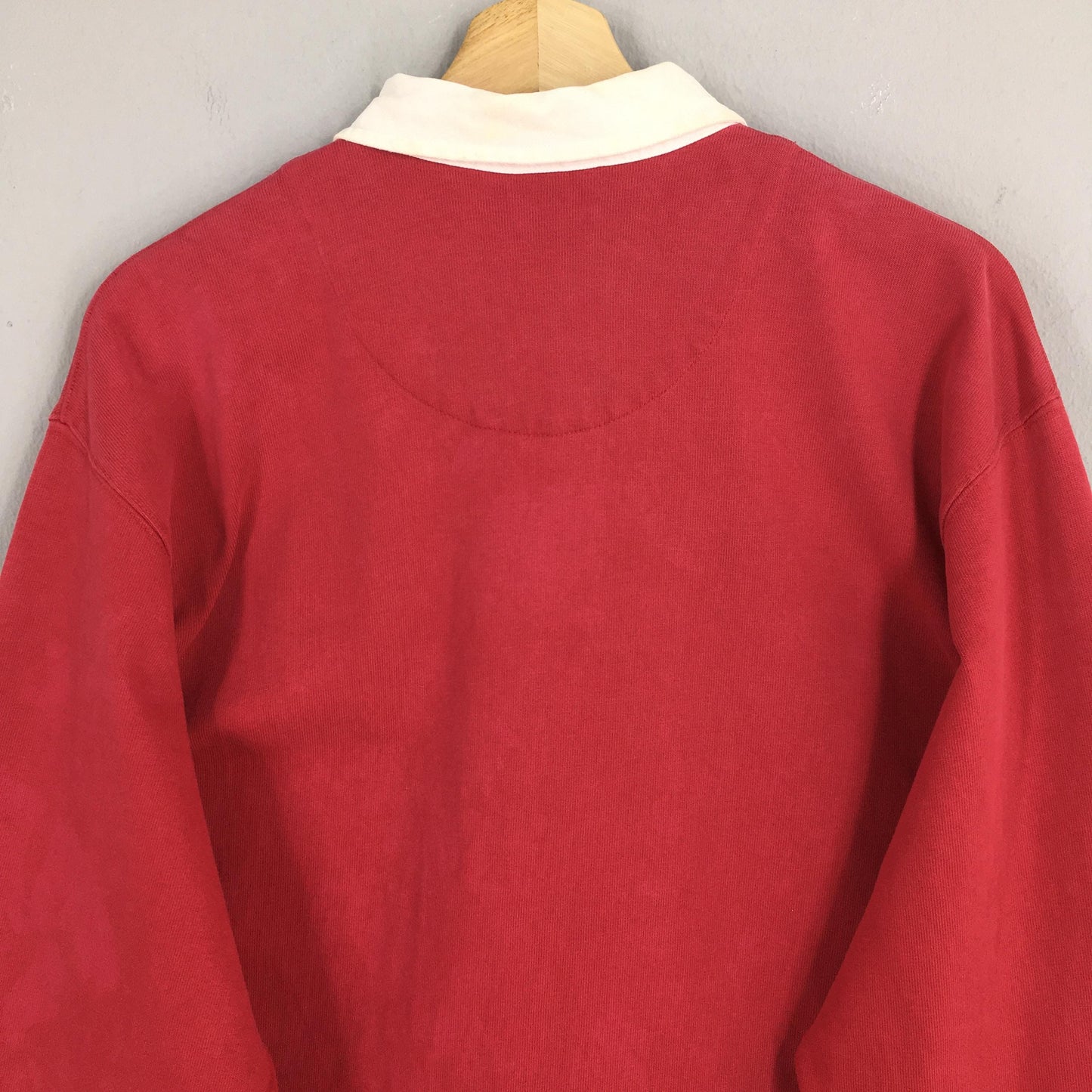 Polo Ralph Lauren Red Rugby Polo Shirt Large