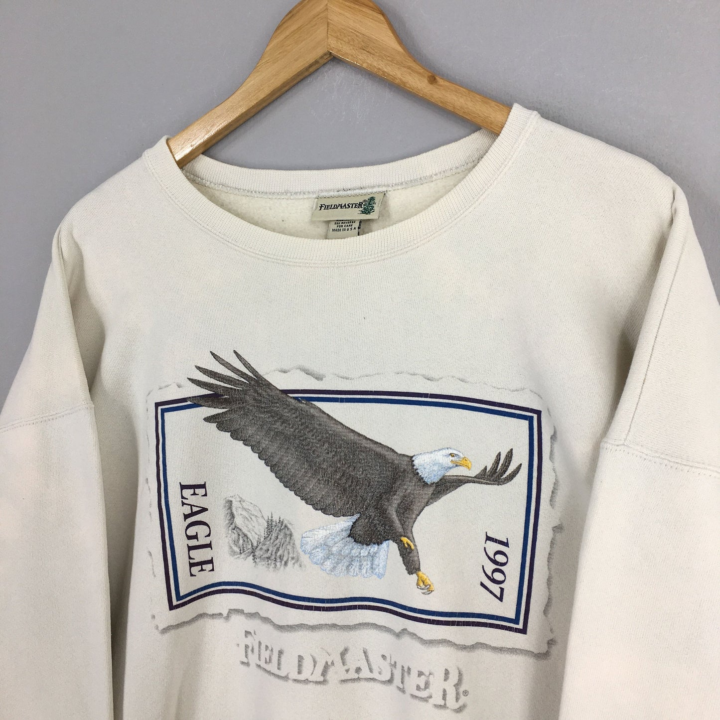 Fieldmaster Alaska Eagles White Sweatshirt XL