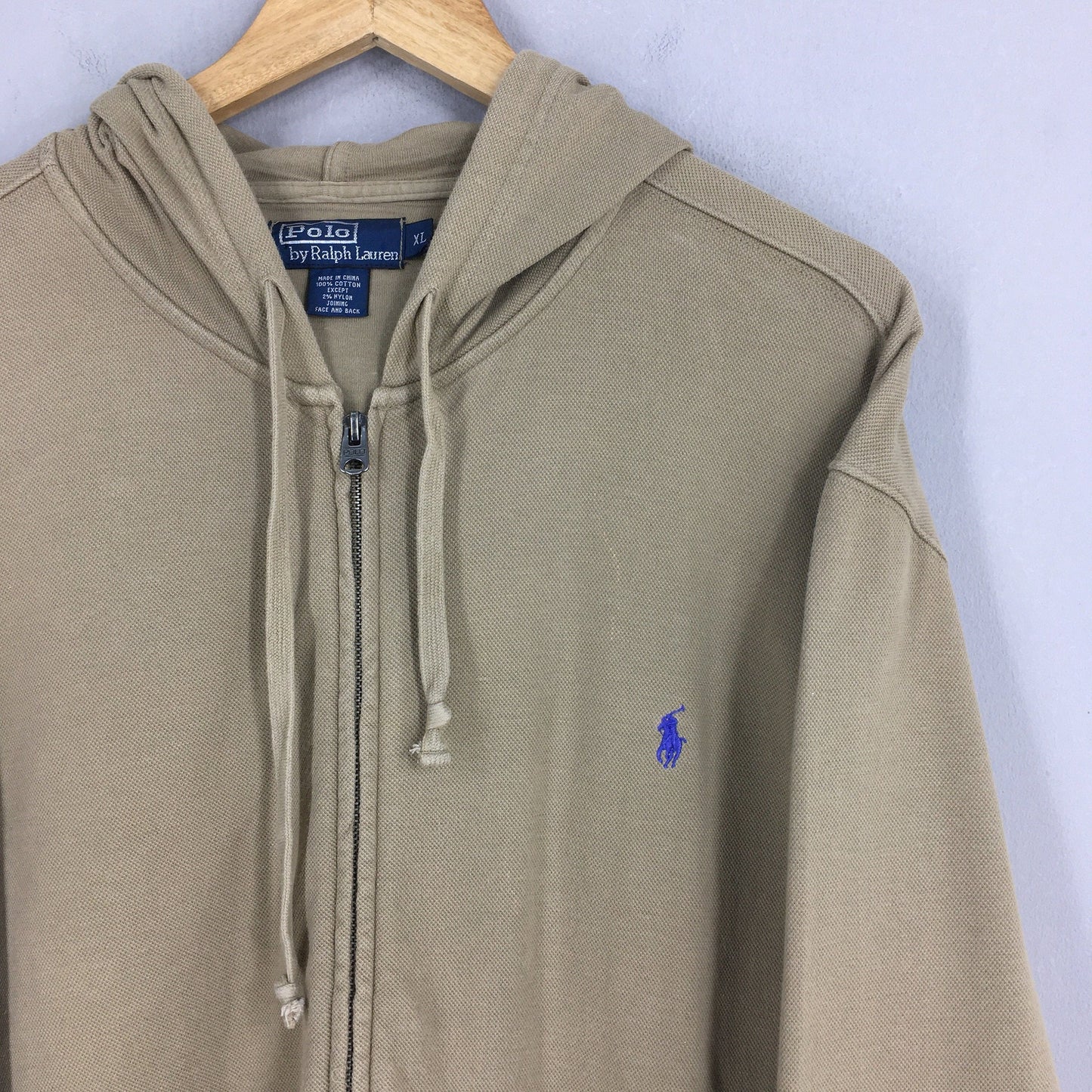 Polo Ralph Lauren Zipper Hoodie Sweatshirt XLarge