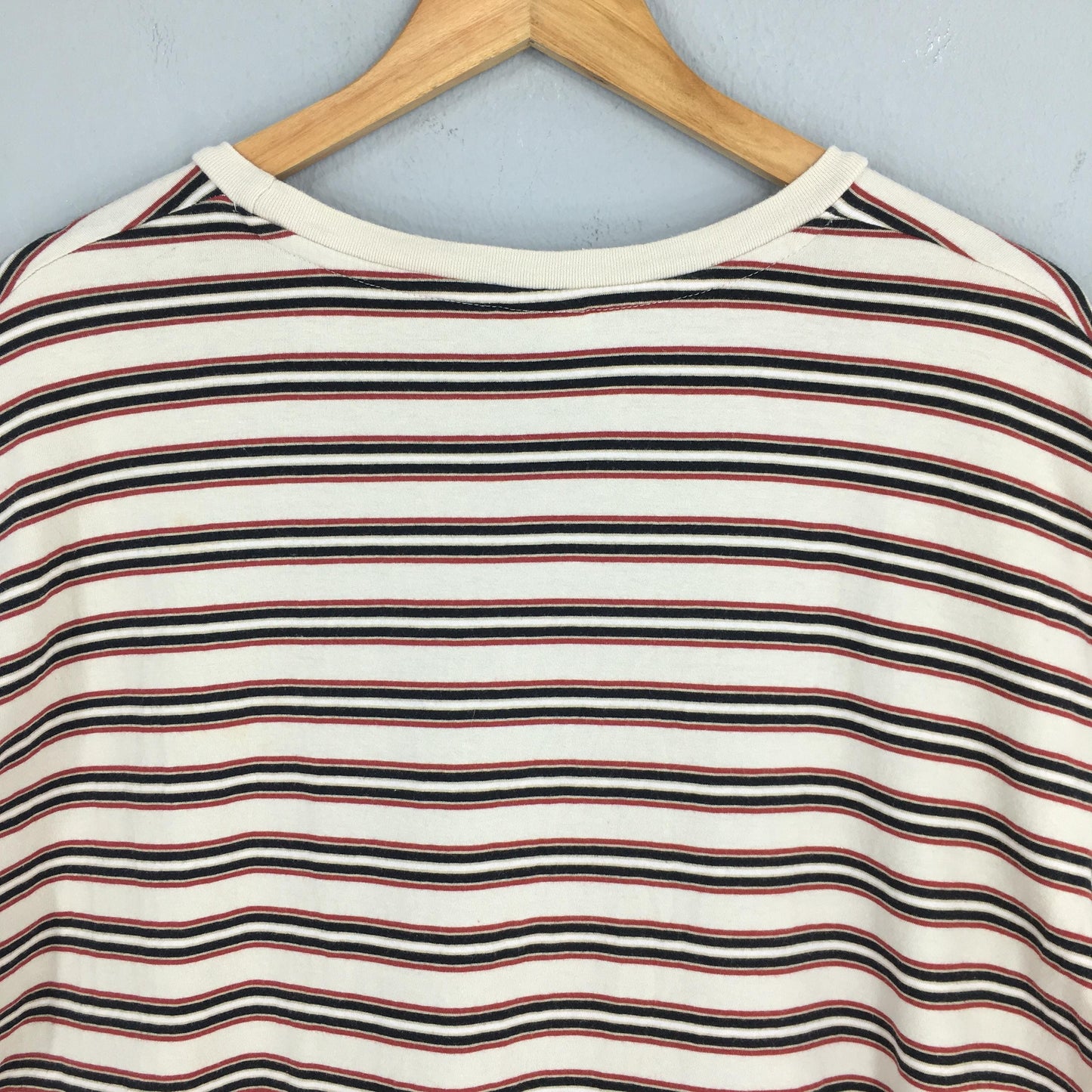 Stussy Usa Stripes Multicolor Tshirt Large