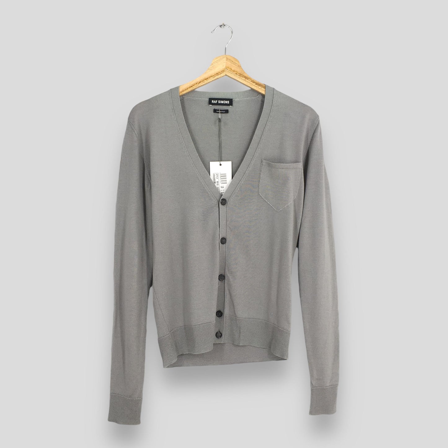 Raf Simons Cardigan Gray Sweater Small