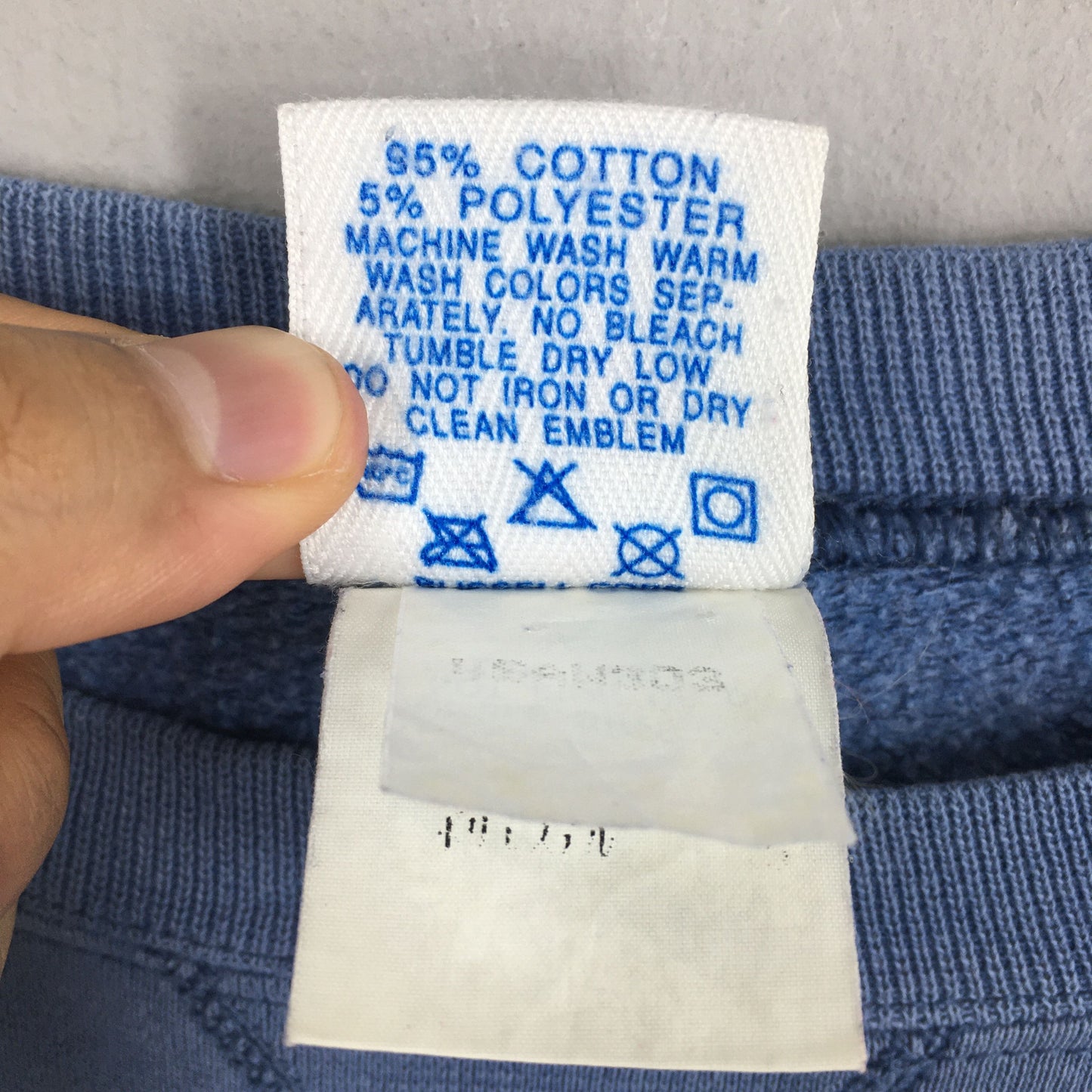 LL Bean Blue Sweatshirt Medium