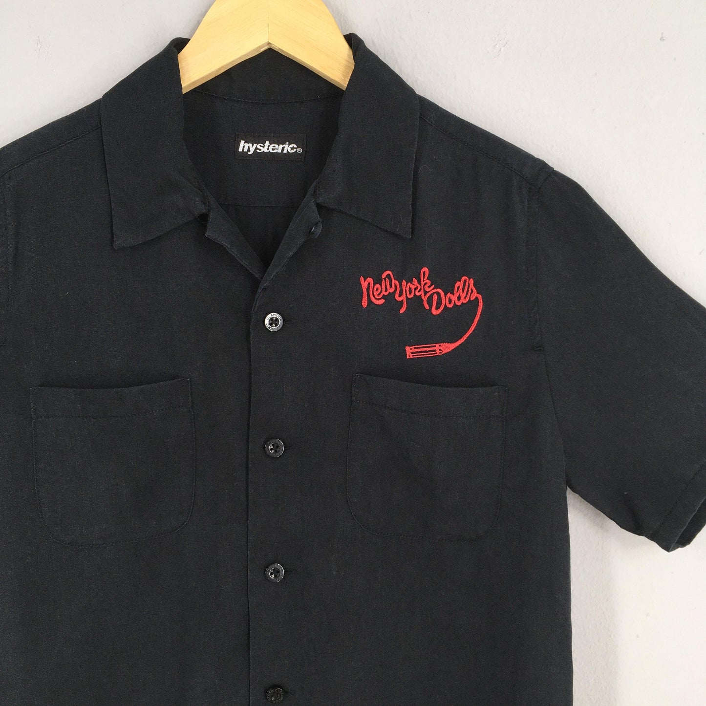 Hysteric Glamour Rockabilly Bowling Shirt Small