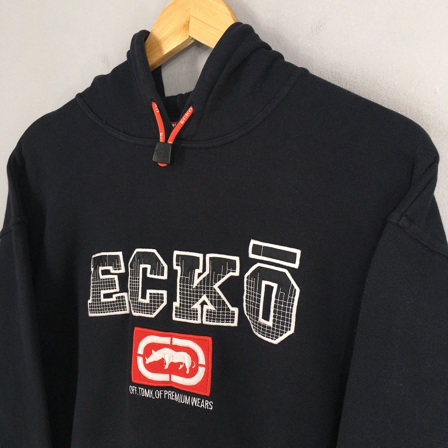 Ecko Function Black Hoodie Sweatshirt Medium