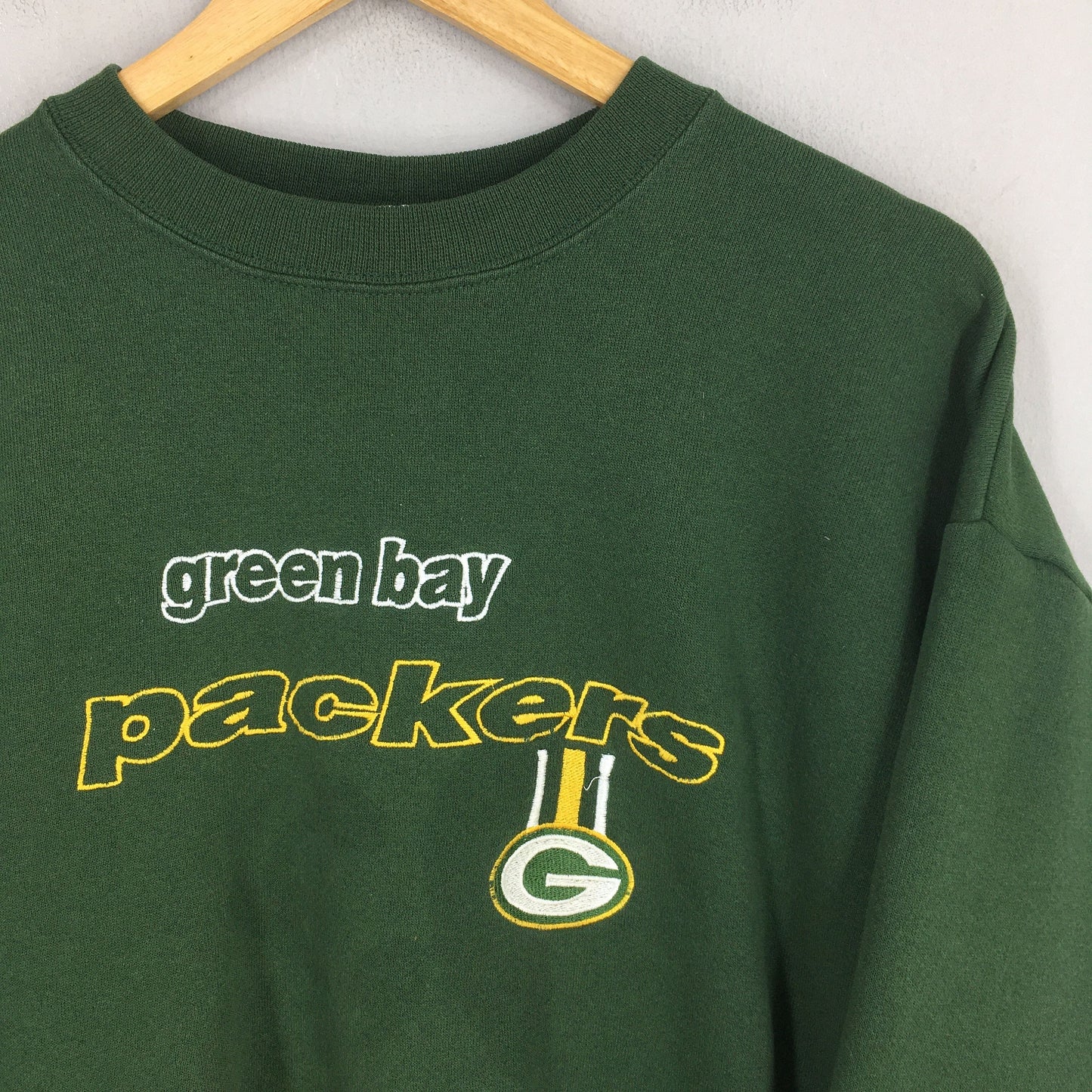 Green Bay Packers Football NFL Sweatshirt Large