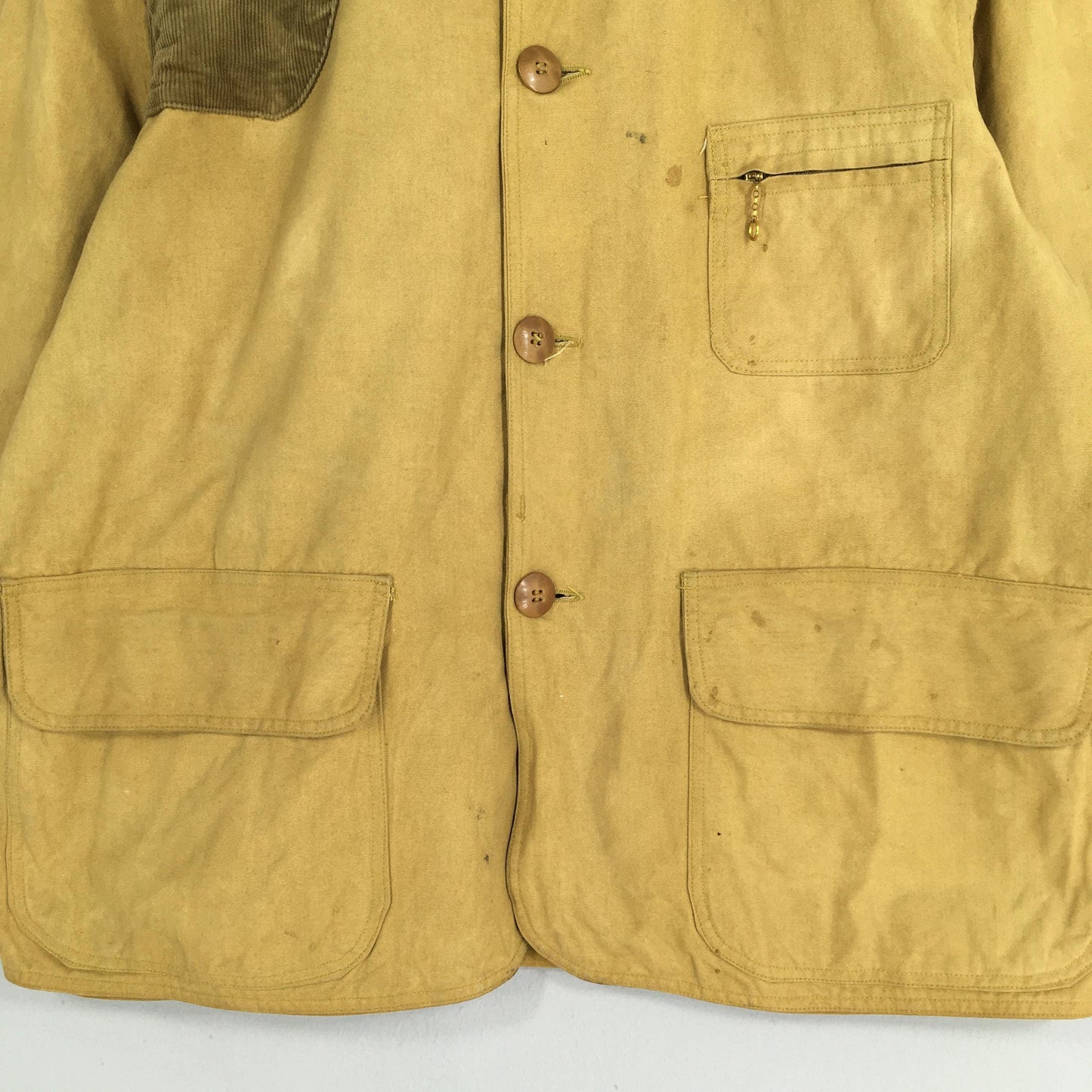 60's The Hettrick Mfg Co. Barn Field Multi Pocket Jacket Large