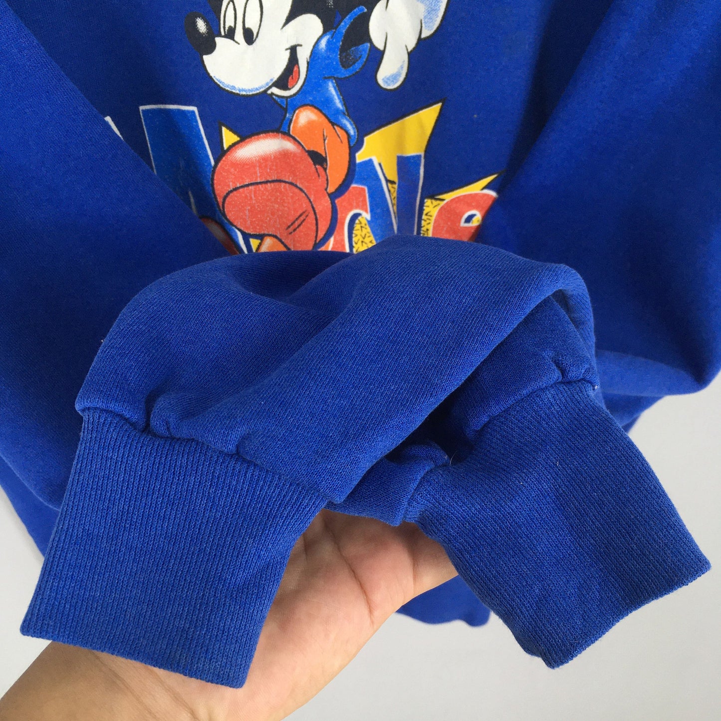 Mickey Mouse Blue Sweatshirt XLarge