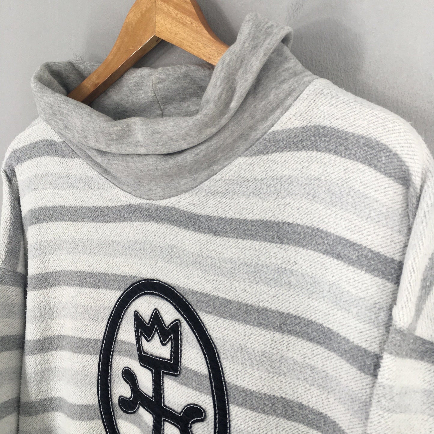 Jc De Castelbajac Sports Striped Sweatshirt XLarge