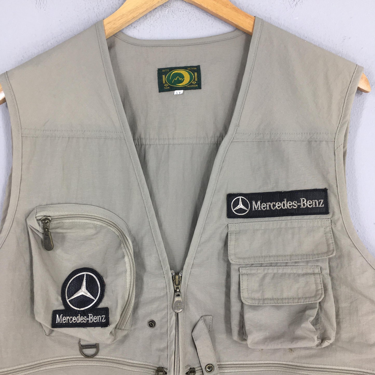 Mercedes Benz Racing Car Vest Jacket XLarge