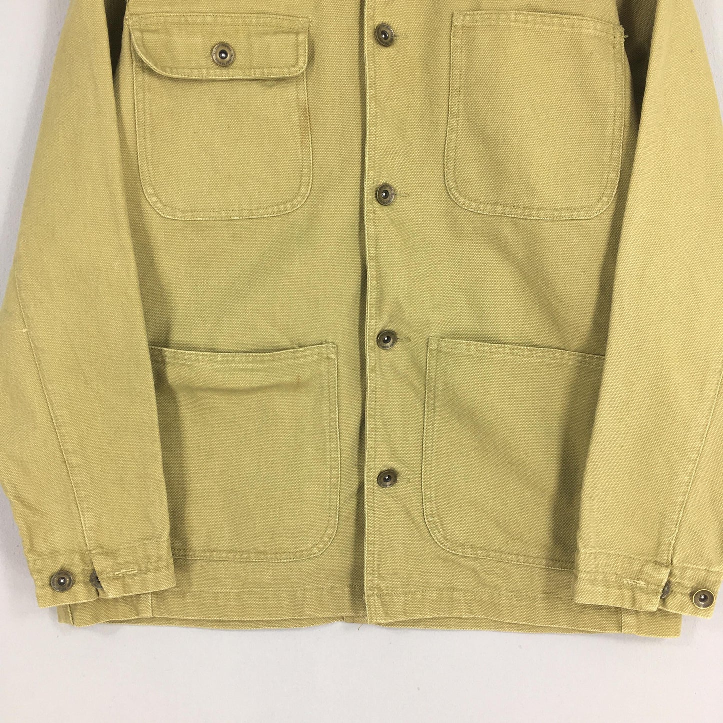 T&C Surf Designs Brown Denim Workers Jacket Large