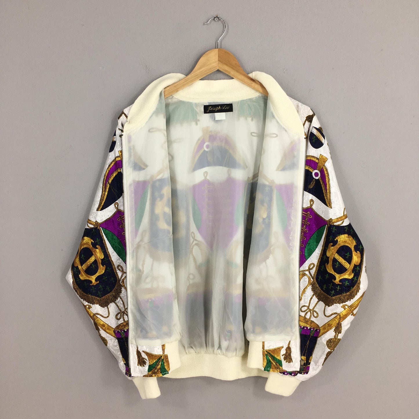 Royalty Baroque Luxury Varsity Jacket XLarge