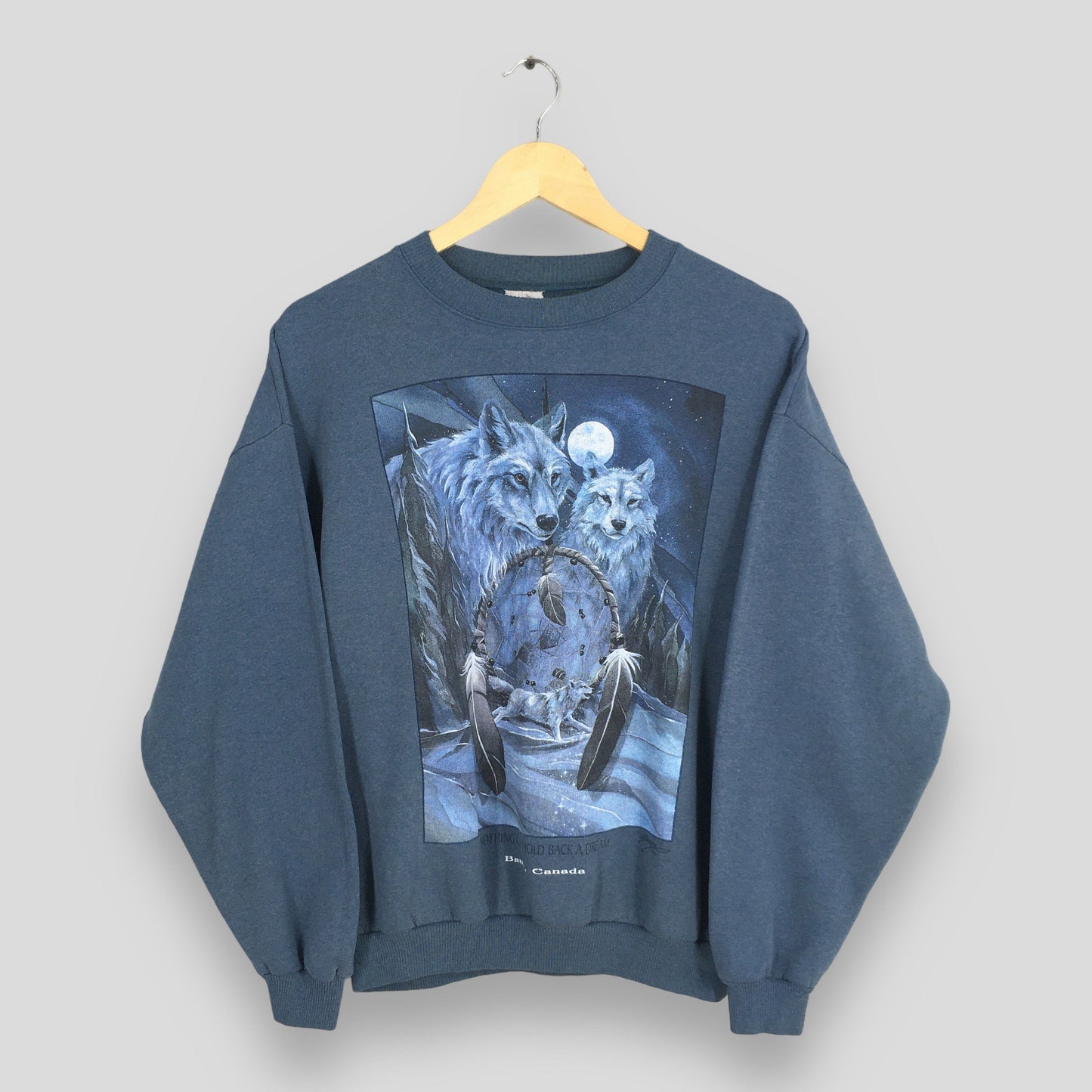 Canadian Marshland Wolf Sweatshirt Medium