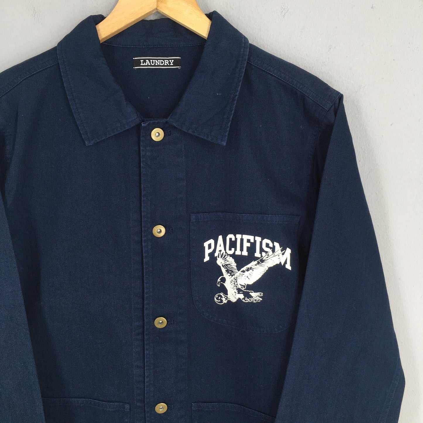 Pacifism Worker Frenchwork Blue Jacket Medium