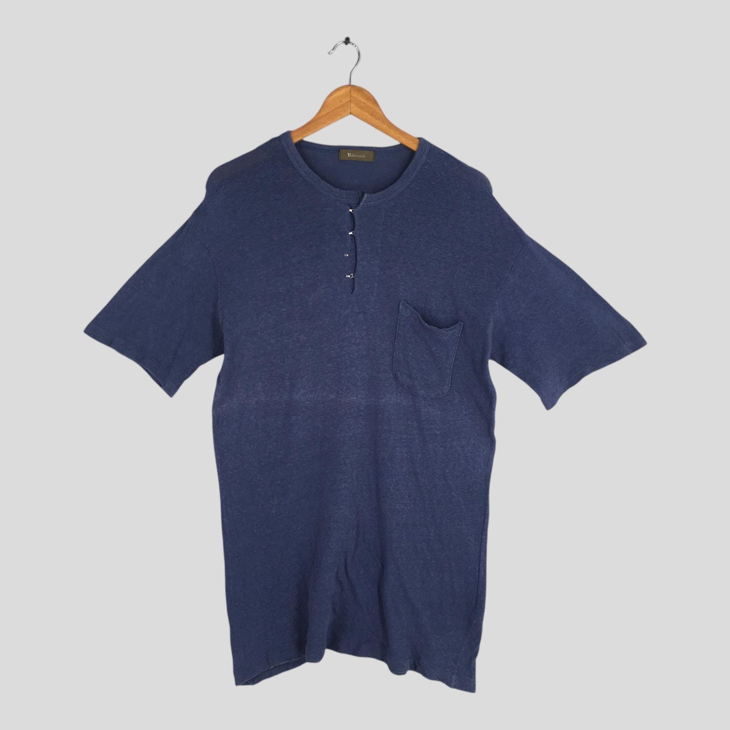 Yohji Yamamoto Blue Tshirt Medium