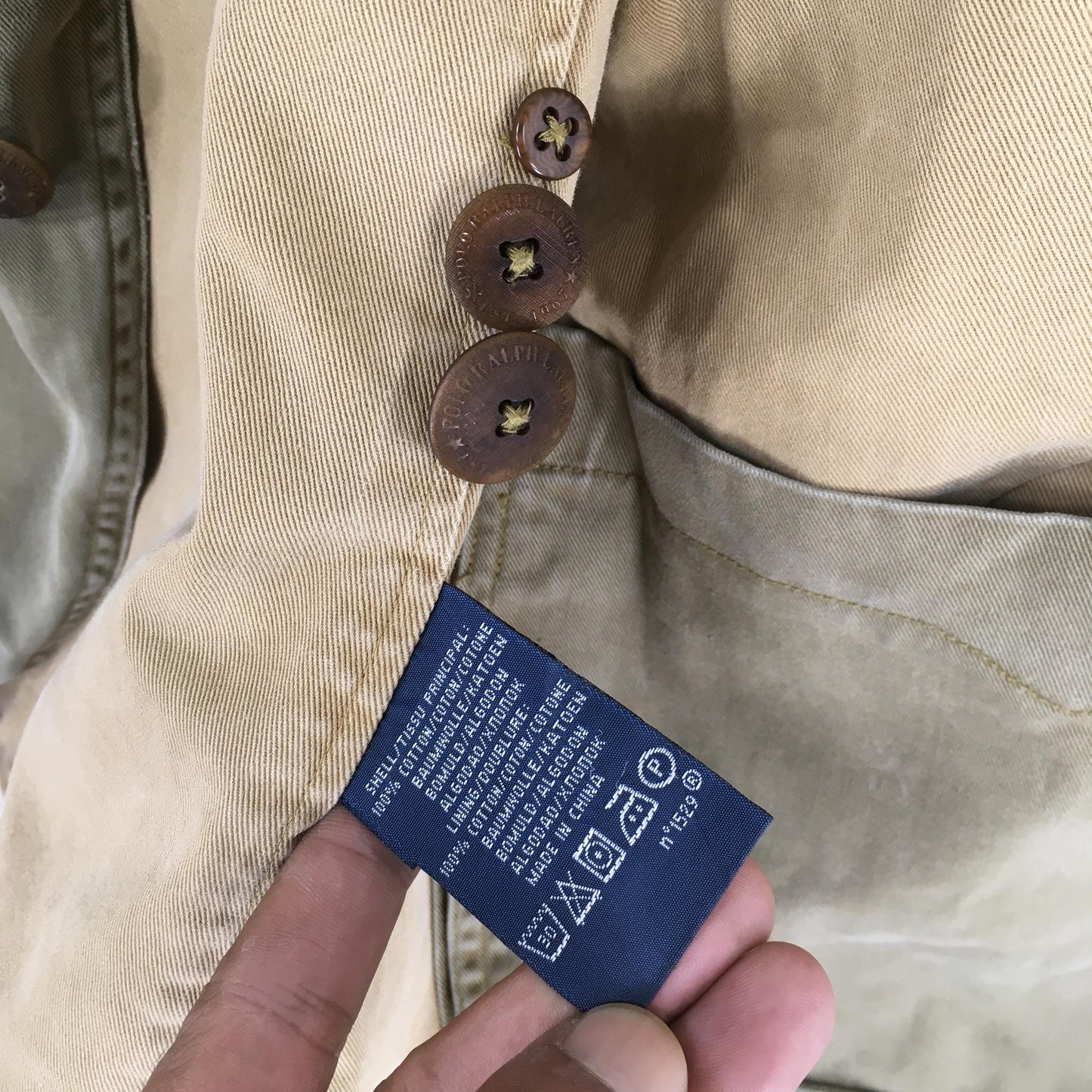 Polo Ralph Lauren Chore Duck Olive Jacket XLarge