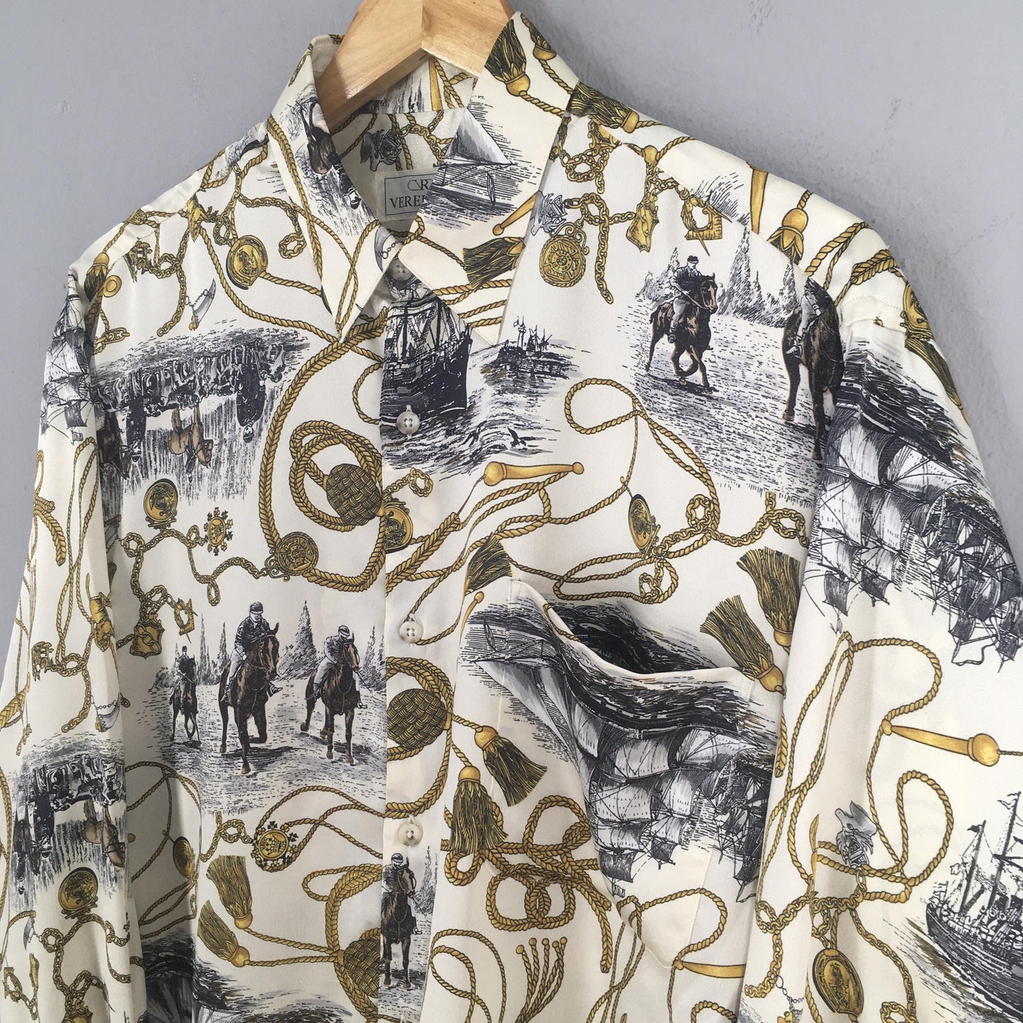 Vereloce Baroque Multicolor Shirt Medium