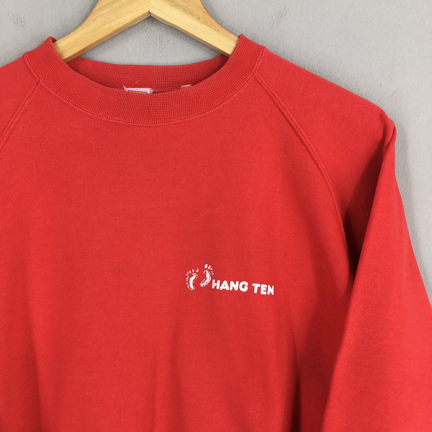 Hang Ten California Red Sweatshirt Large