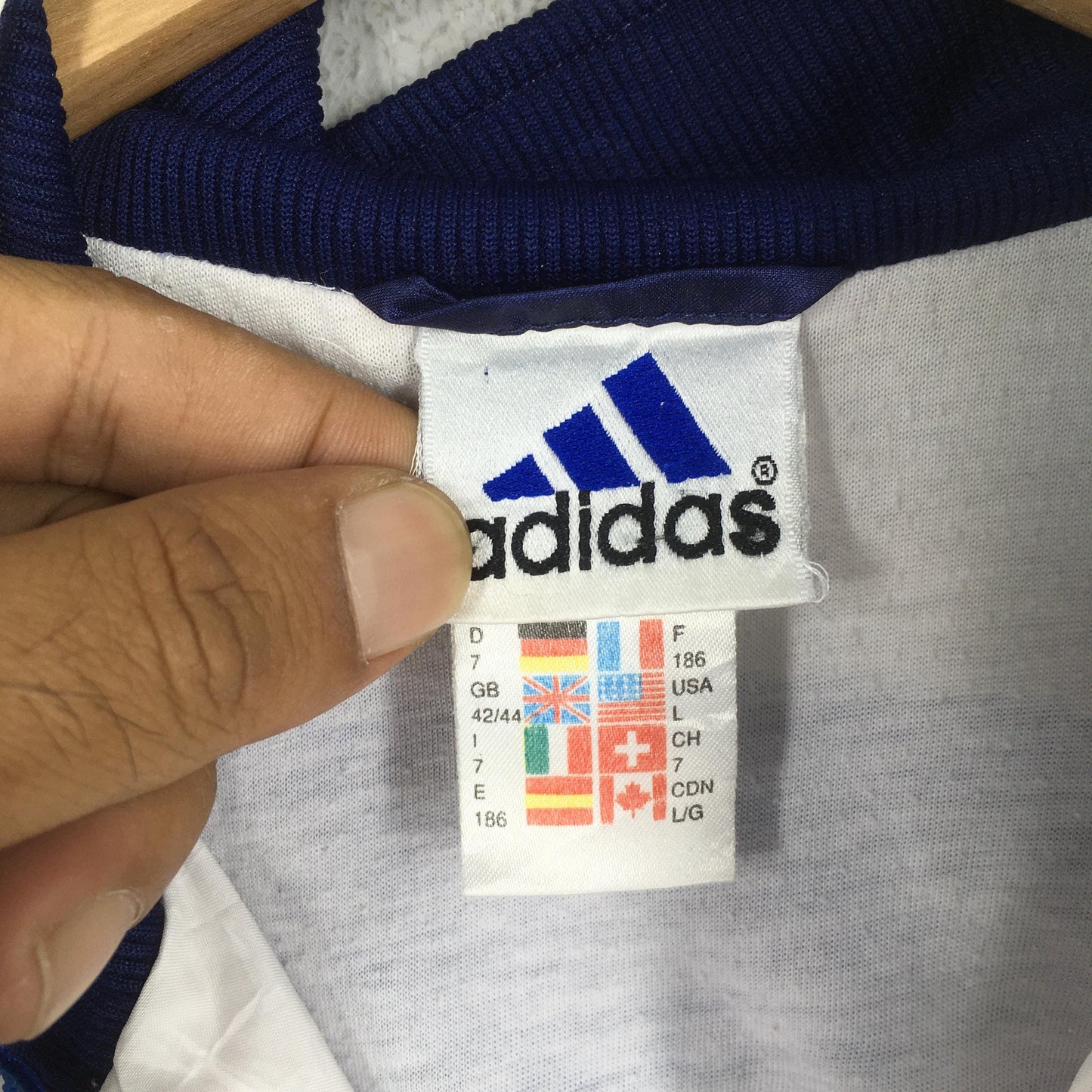 90s Adidas Equipment Windbreaker Jacket Large