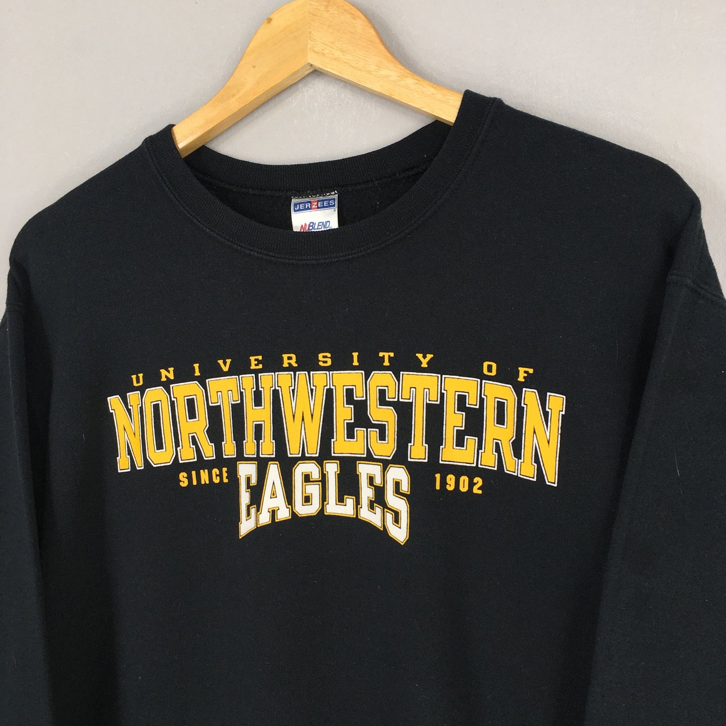 Northwestern University Black Sweatshirt Medium