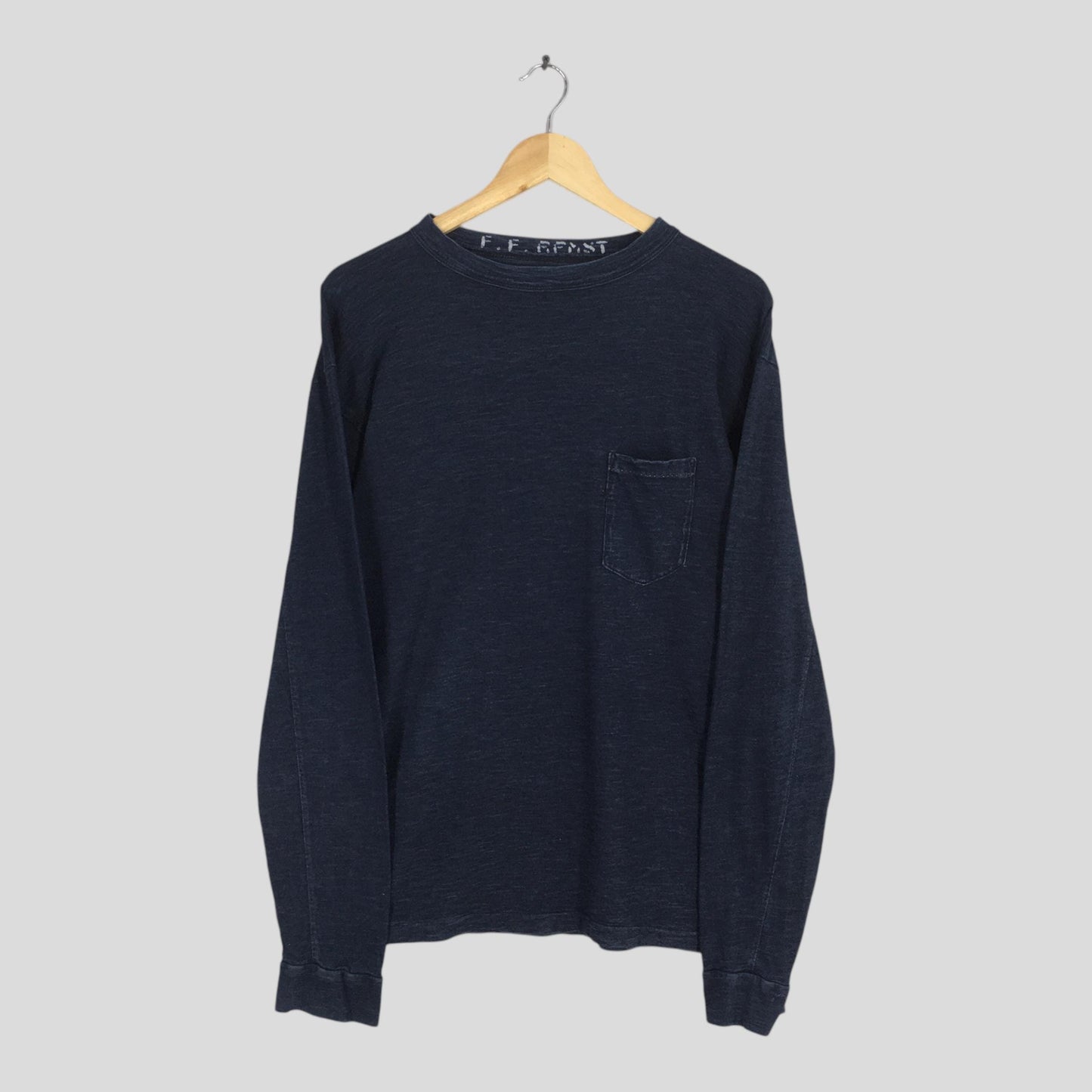 45 RPM Studio Japan Indigo Blue T shirt Medium